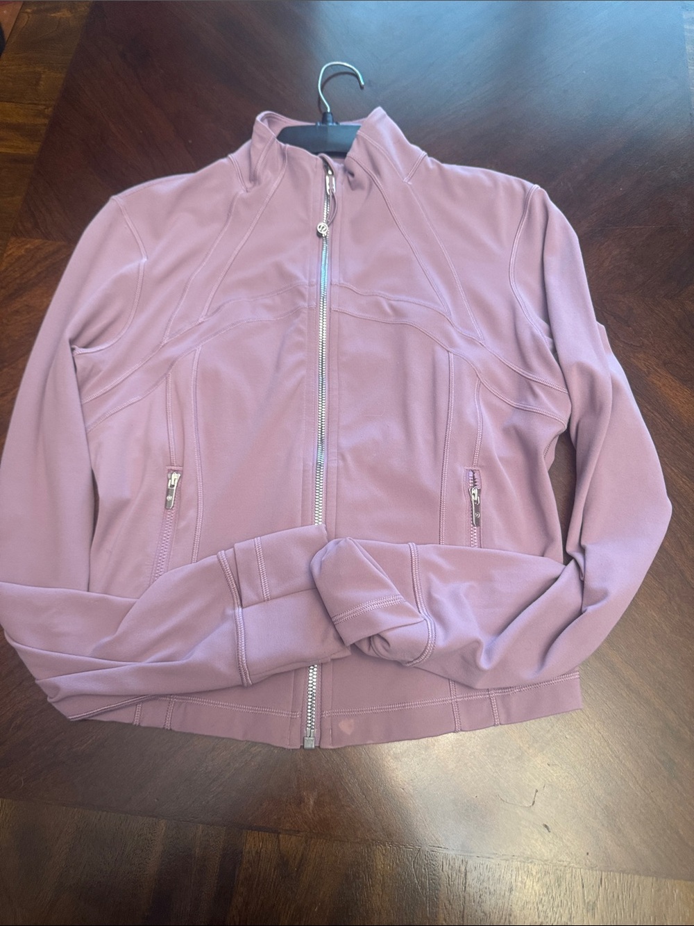 lululemon athletica Mauve Full-Zip Softshell Jacket